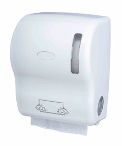 Distributeur essuie mains blanc