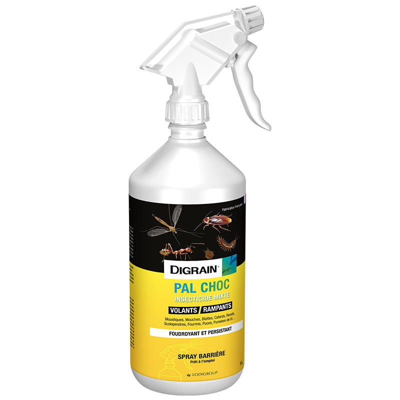 Insecticide choc anti punaises de lit acariens pulvérisateur 500ML