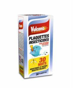 Plaquettes moustiques Vulcano x30