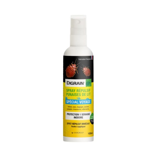 Spray répulsif punaises de lit "spécial voyage"